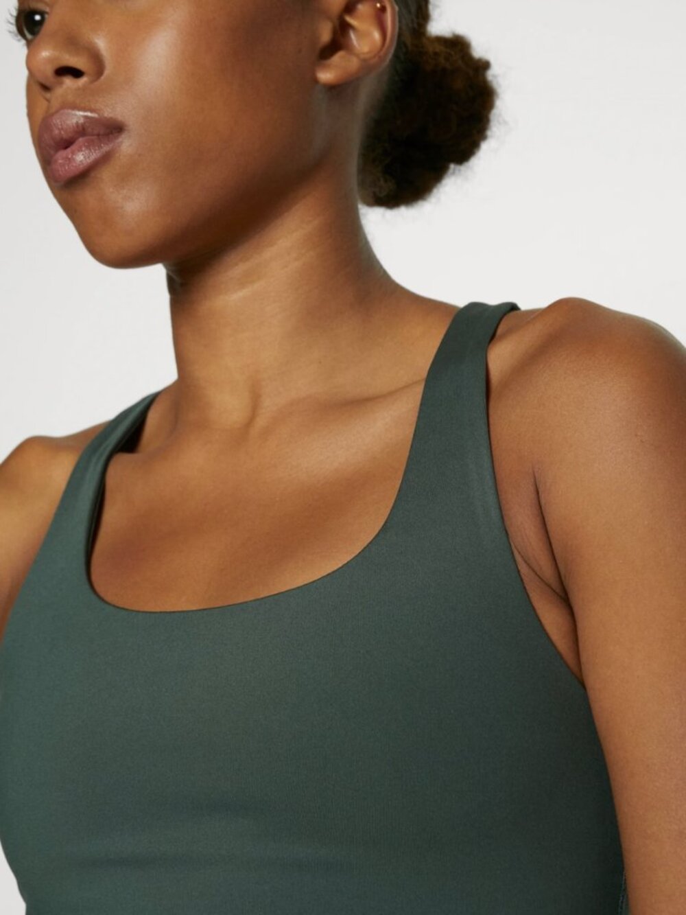 Girlfriend Collective Paloma Bralette - Fir green size M